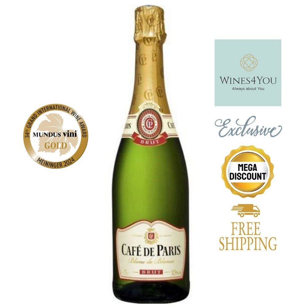 Cafe de Paris Brut France Sparkling Wine